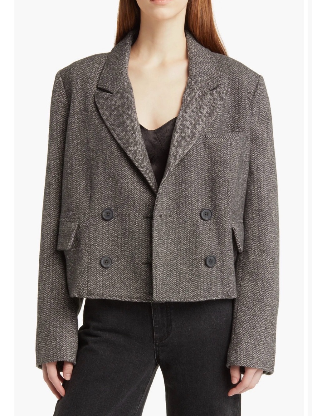Heritage Double Breasted Crop Blazer
Free People